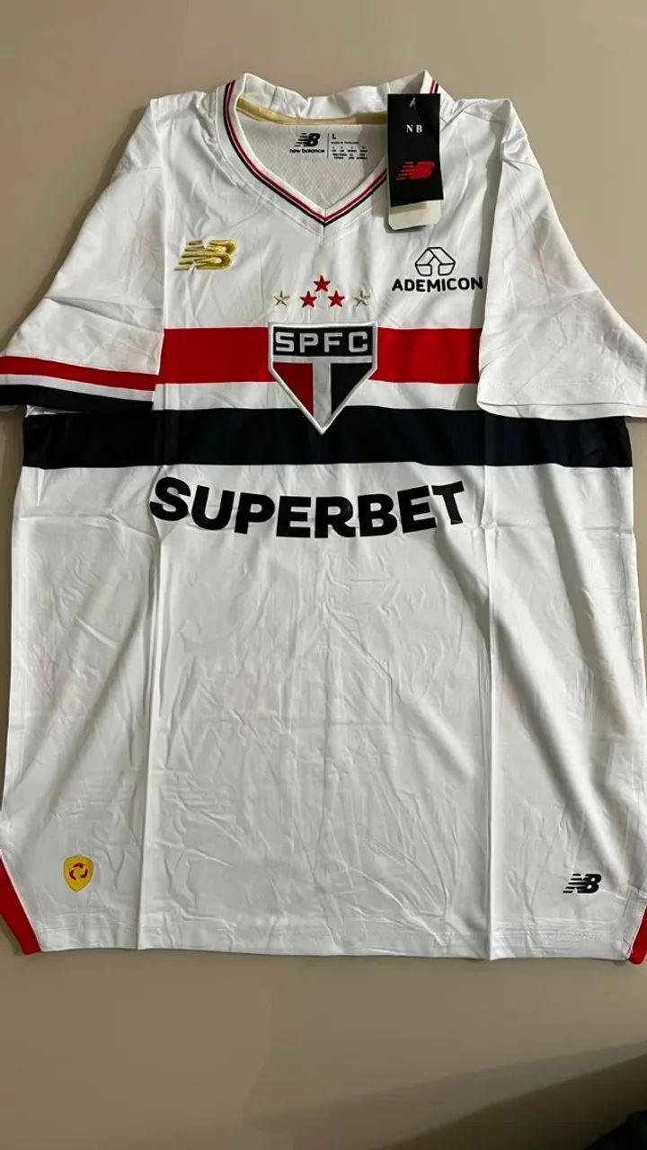 Camisa São Paulo 25/26 Principal - Nova - Tam G