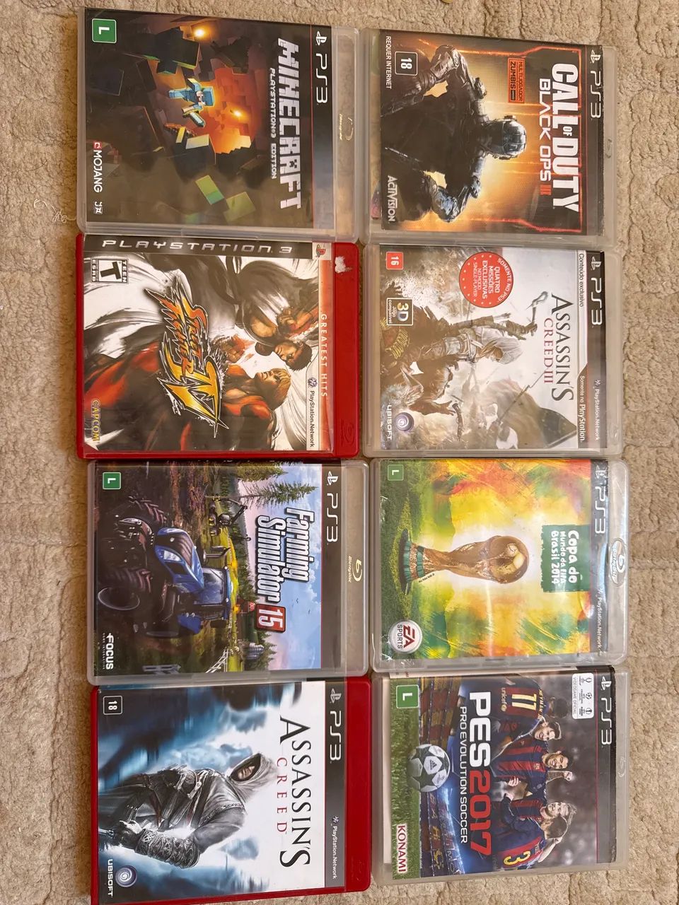 Jogos originais PS3 - Jogos de Vídeo Game - Riacho Fundo II
