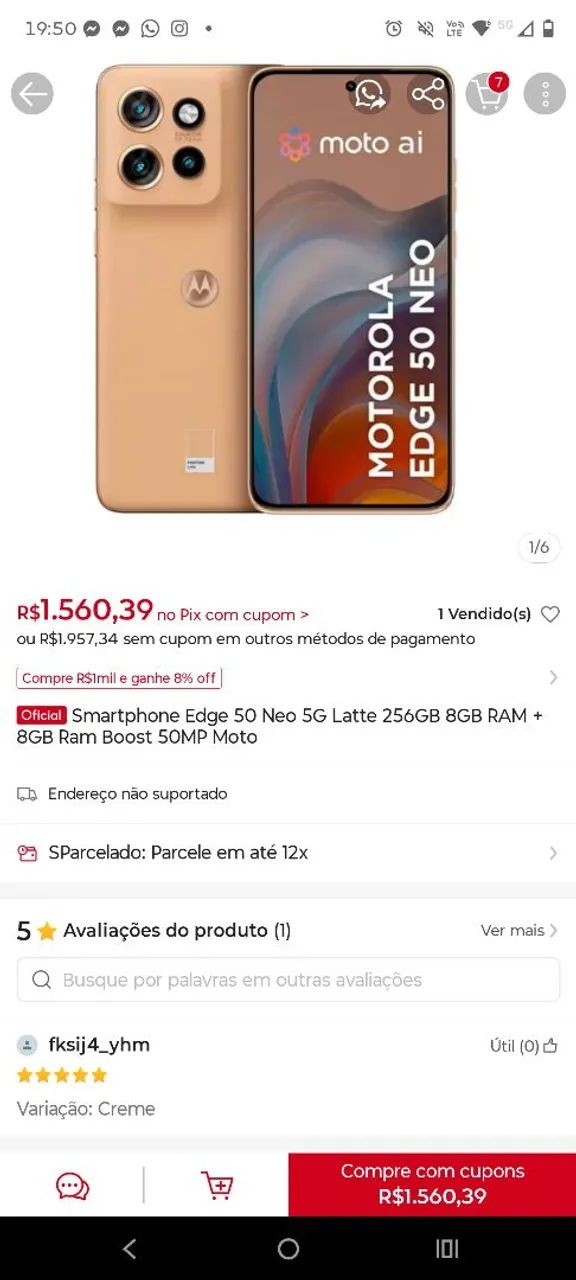 Motorola Edge 50 neo 256 - Foto 3