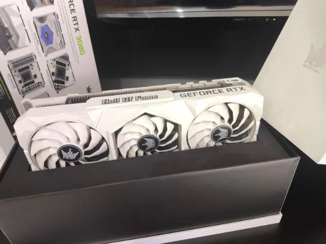 RTX 3080 HOF BRANCA COM NF - Foto 3