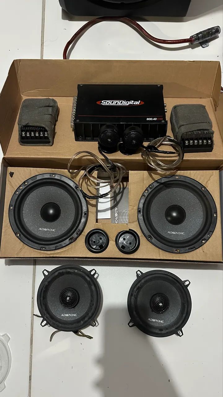 Vendo som interno completo Audiophonic - Foto 4