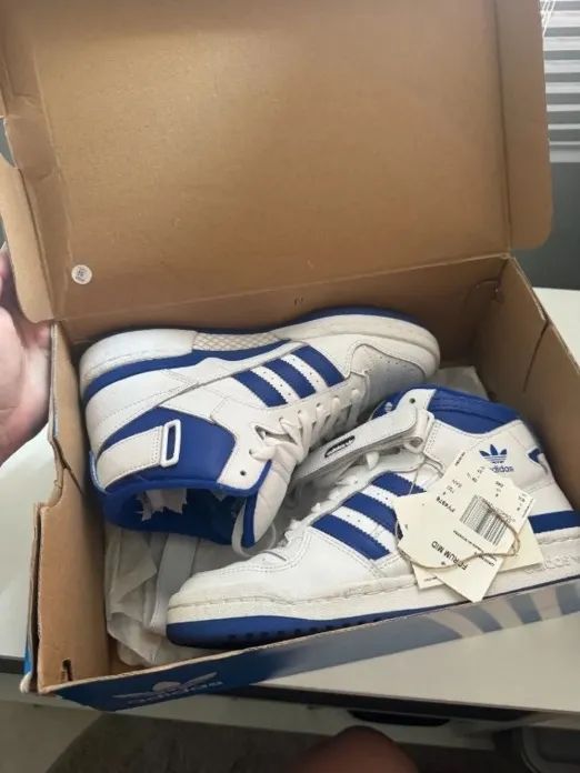 Adidas Forum 84 Mid Azul Original - Tamanho 37 - Foto 2