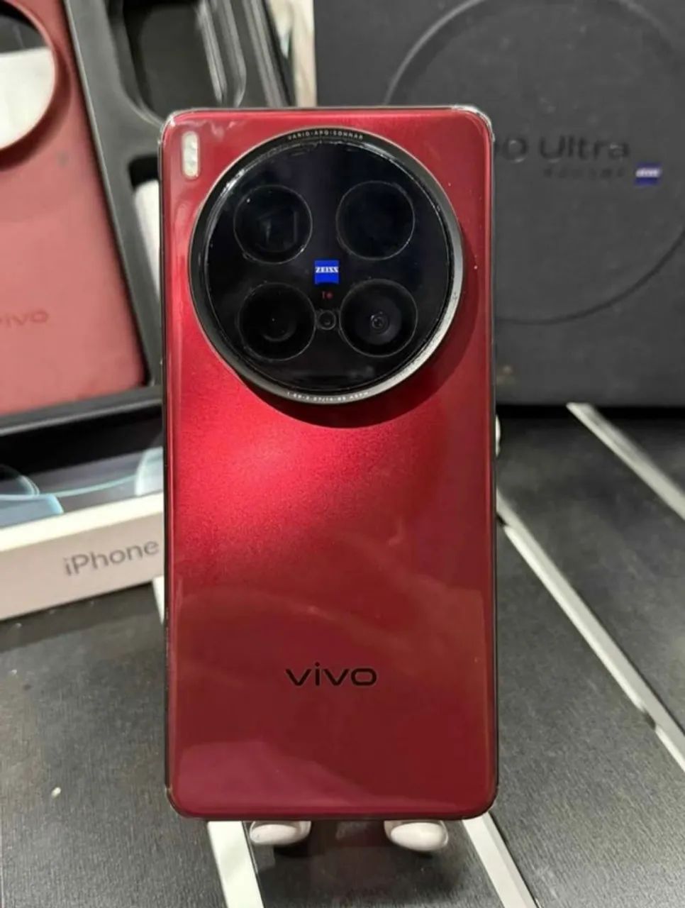 【極美品・おまけ有】16/512 vivo X200 Ultra レッド Vivo X200 Ultra (16gb)512gb Tela 6.82 120hz 6820mah Nfc Red