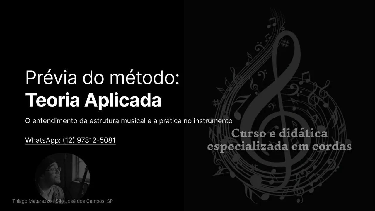 Aulas de Violão, Teoria Musical e Composição