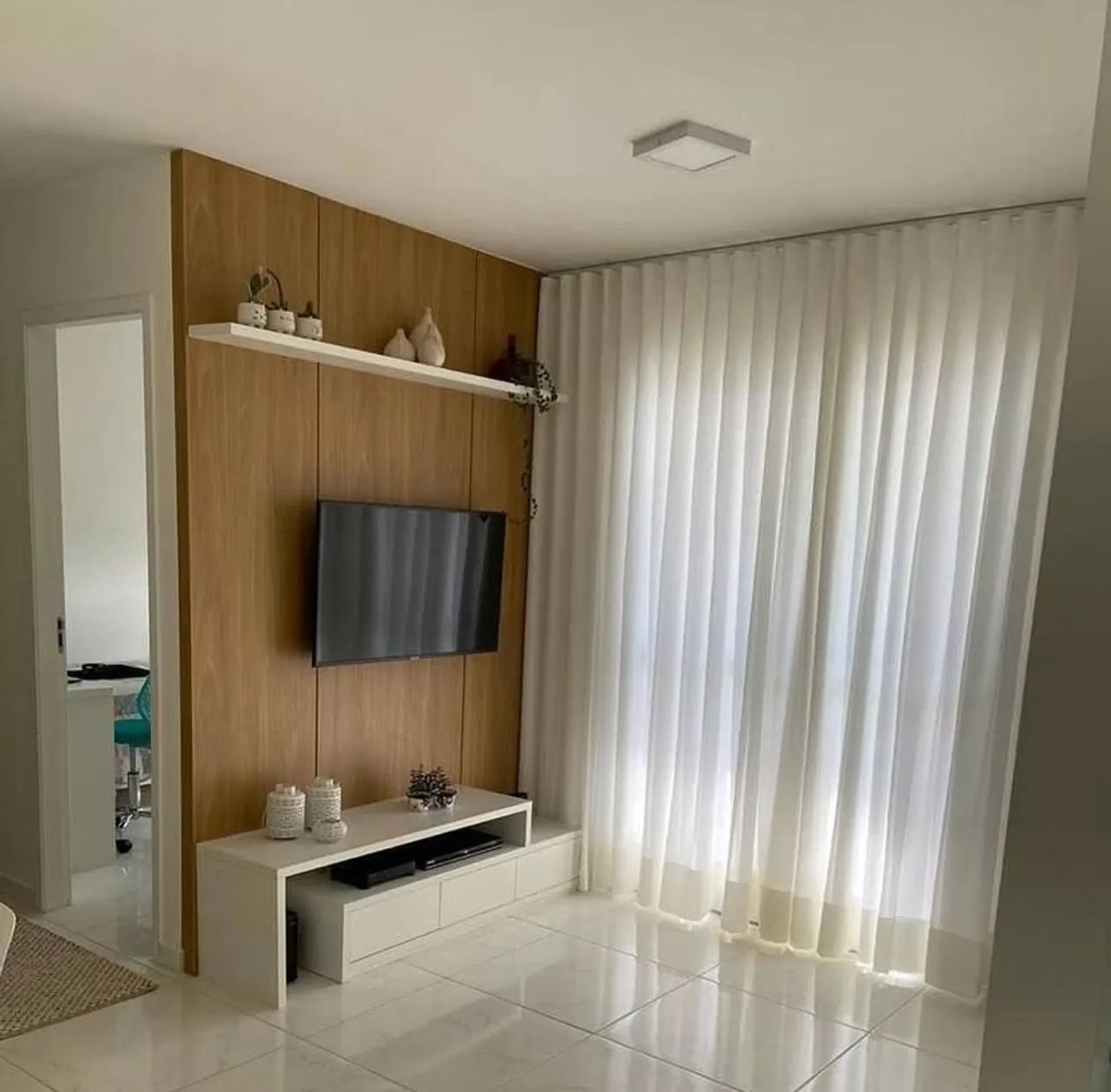 Cortinas em Tecidos. Voil em linho sintético! - Foto 2