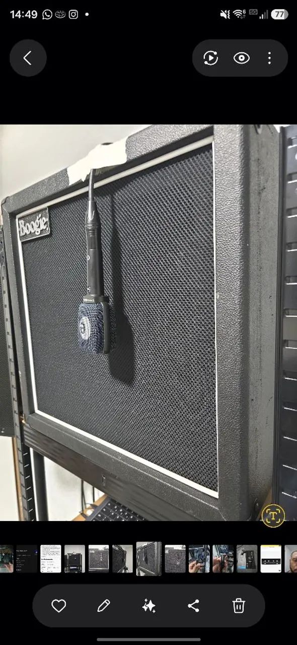 Caixa rox stage 1x12 - Instrumentos musicais - Jardim Melo, São