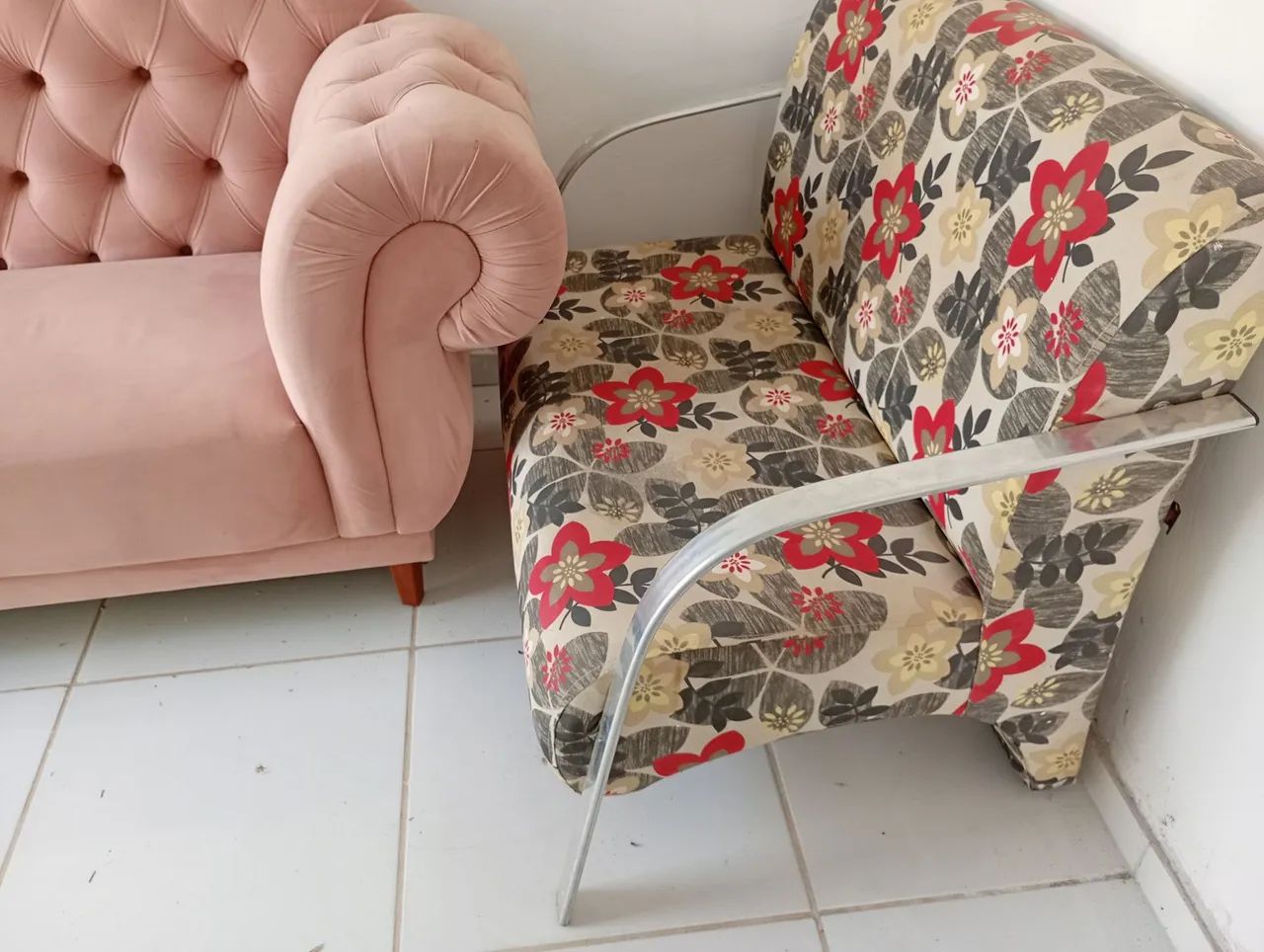 2 Sofá decorativo 1 Divã  - Foto 2