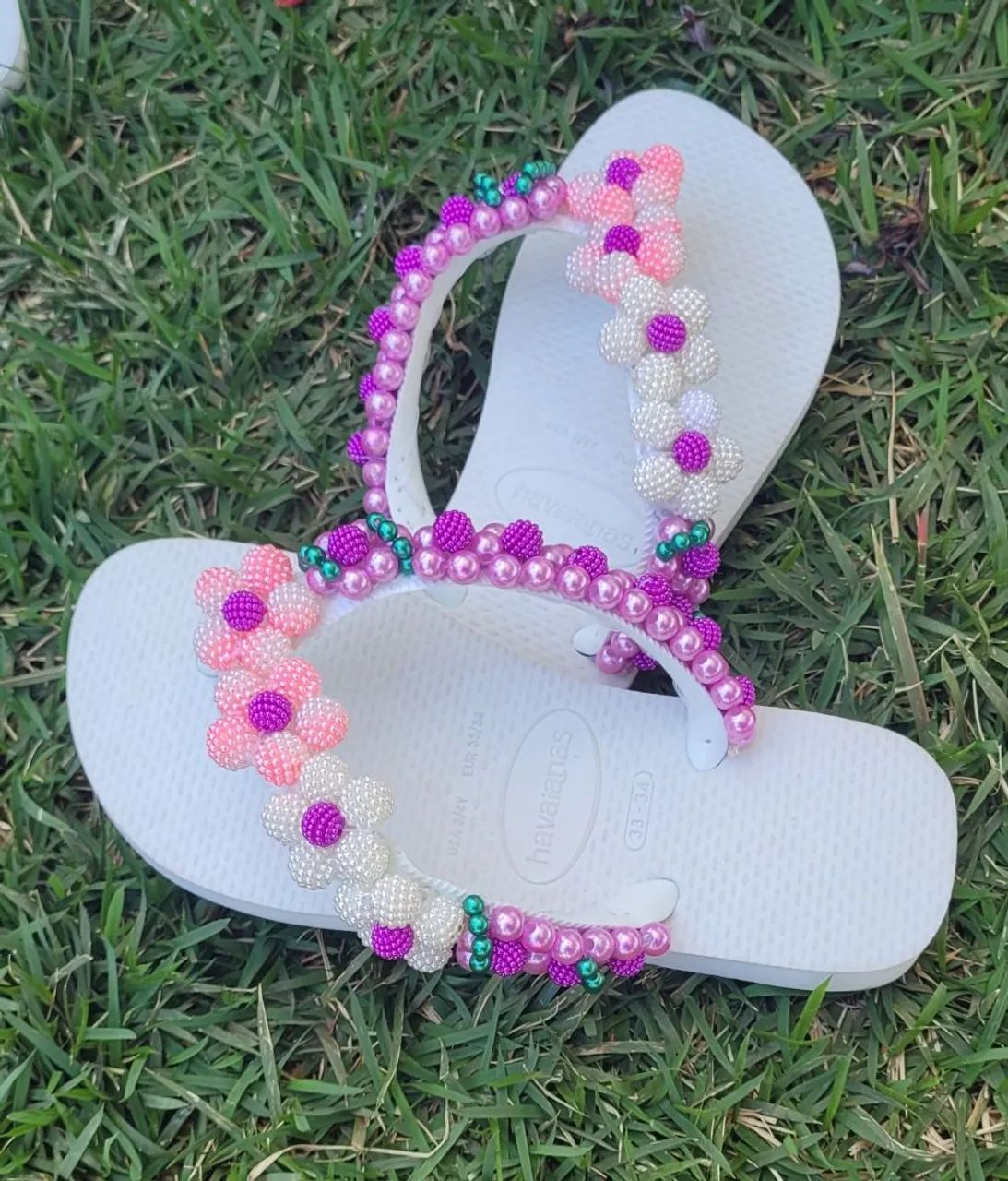 Havaianas bordadas  - Foto 3