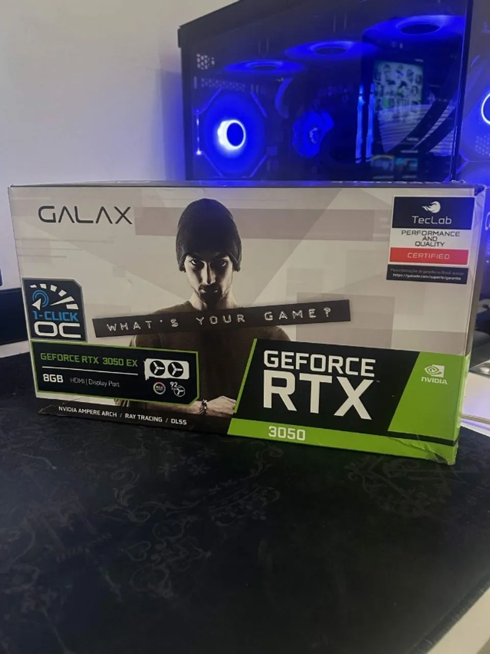 RTX 3050 8GB GALAX DDR6 C/Caixa - Foto 2