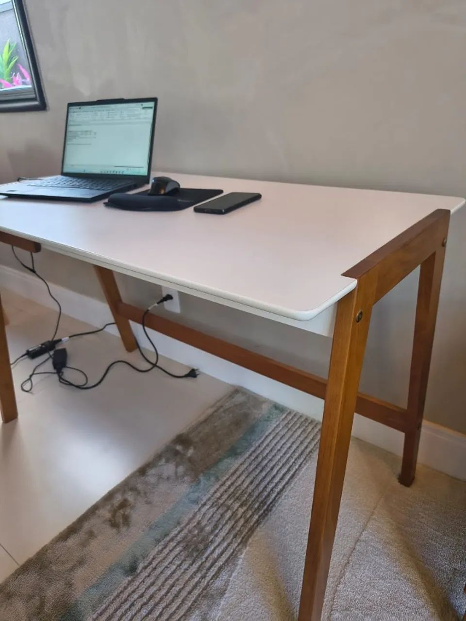 Mesa de escritório 1,20m x 0,60m - Foto 3