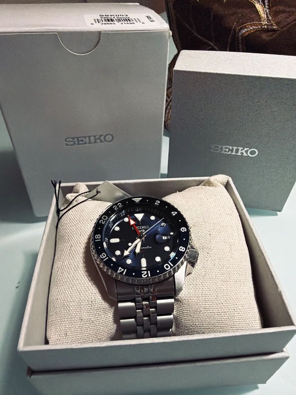RELÓGIO SEIKO 5 SPORTS GMT BATMAN - Foto 2