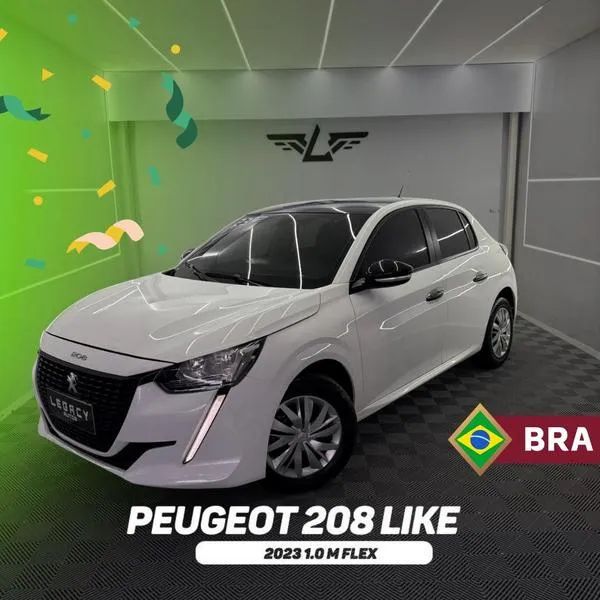 Peugeot 208 Like 1.0 Flex 6V 5P Mec. 2023