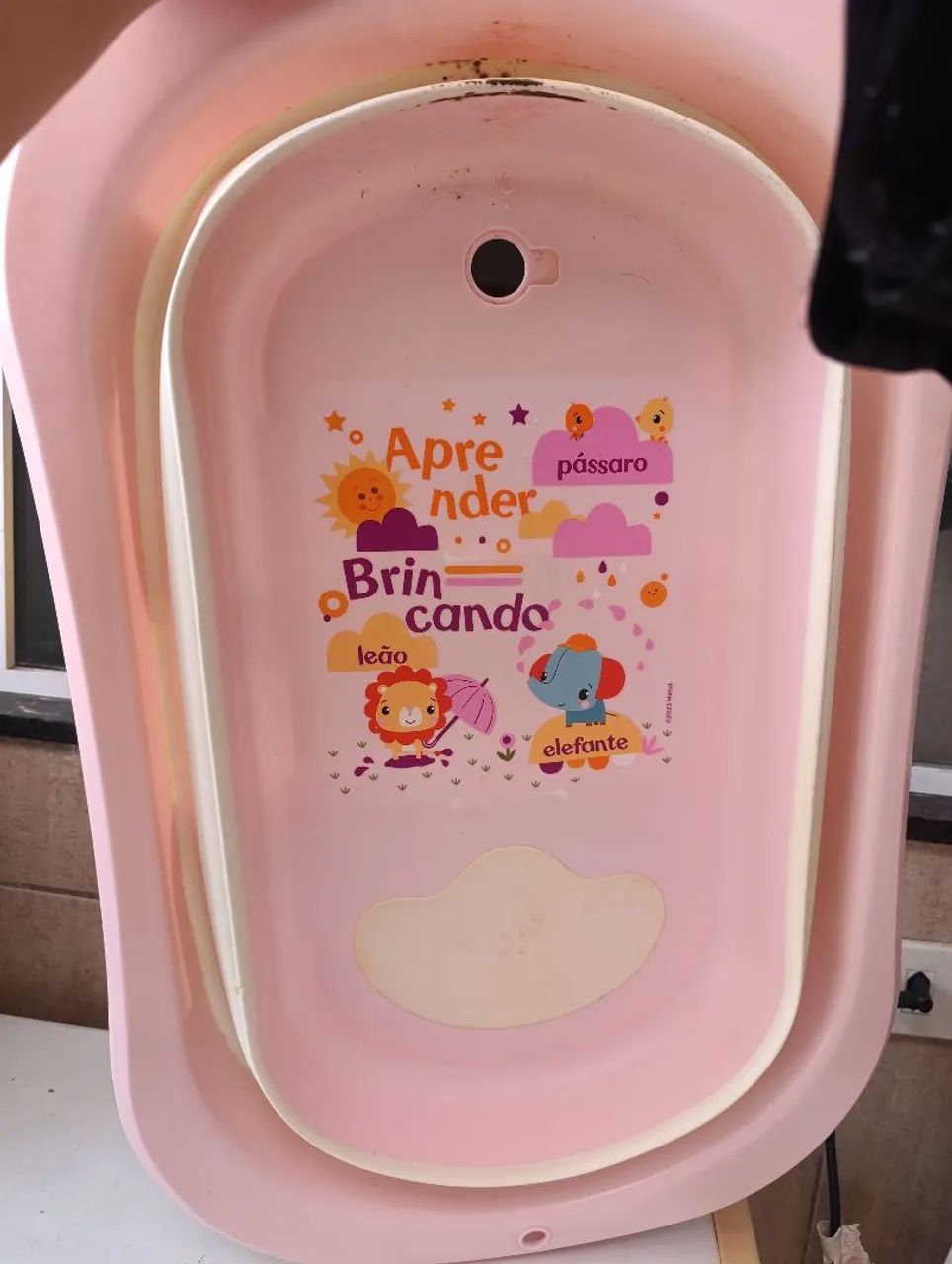 Banheira de banho bebe menina - Foto 4