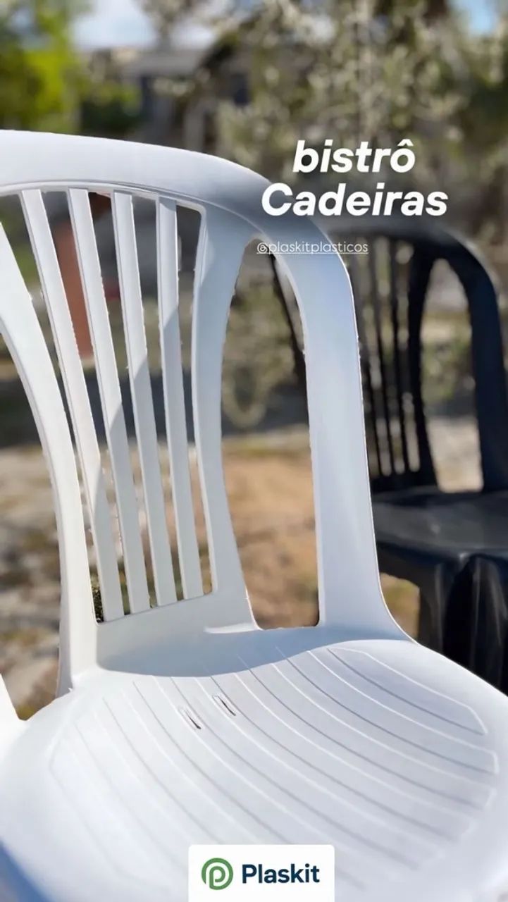 Cadeira de plástico | Reforçada  - Foto 2