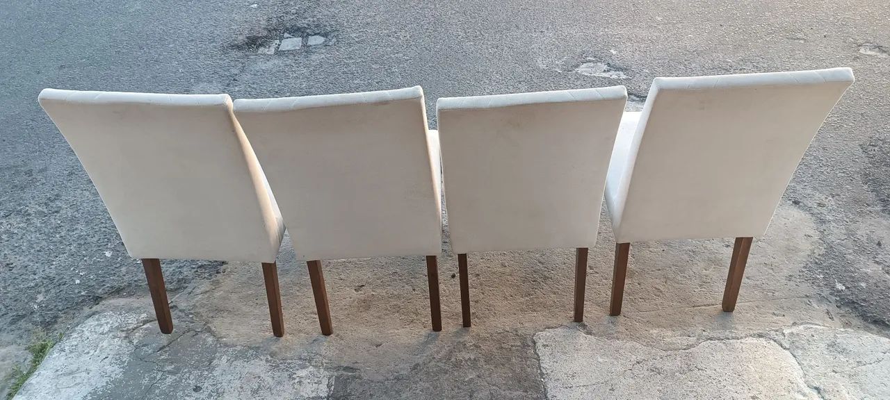 Conjunto 4 cadeiras de jantar (USADO) - Foto 3