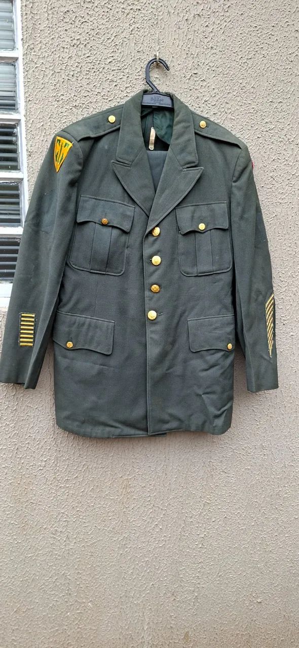 Paletó e calça de gala Army Green Service Uniform (Class A). - Foto 2
