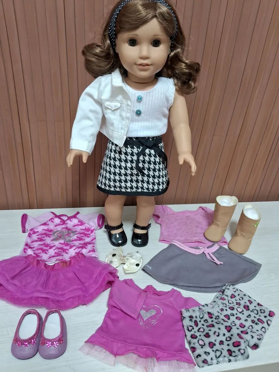 Boneca american gilr original com acessórios 