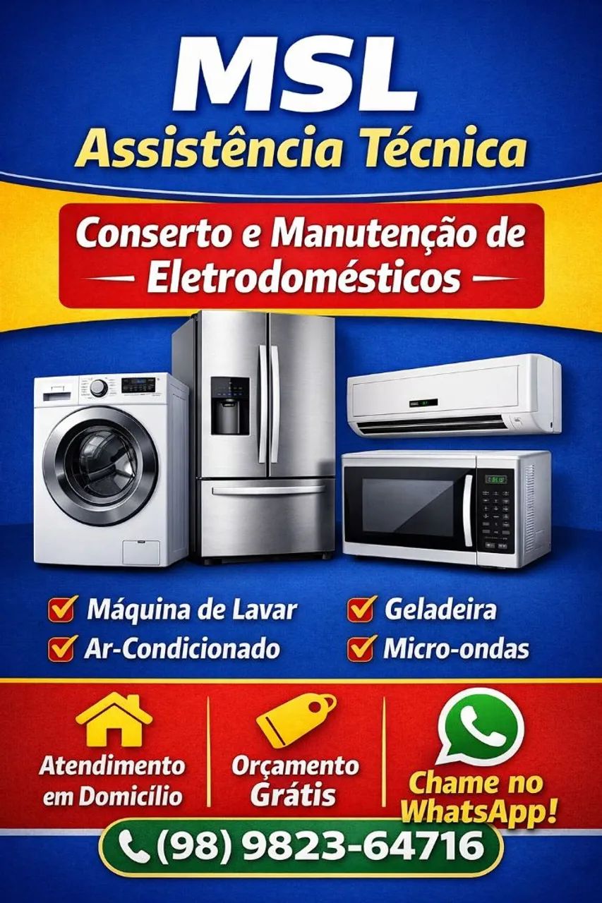 Consertos de máquina de lavar roupa 