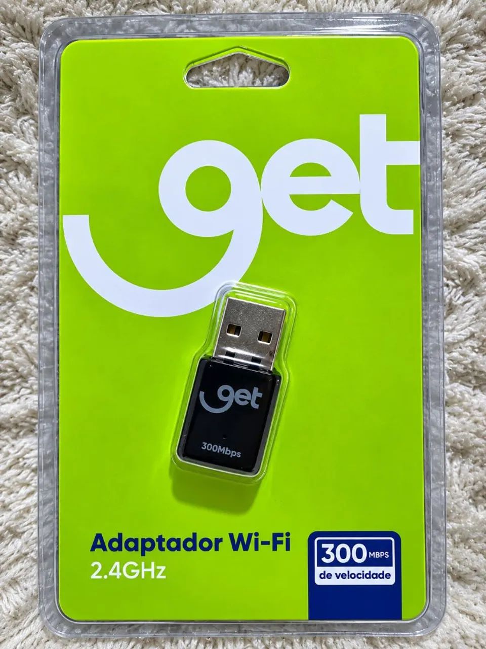 Adaptador Wi-Fi 300mbps Get Windows, Linux, MacOs