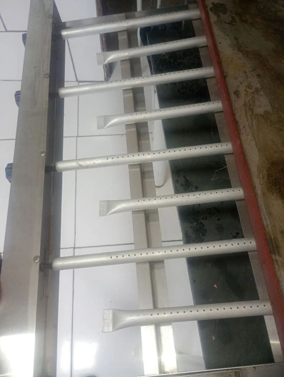Chapa de lanchonete edanca 1m novíssima - Foto 5