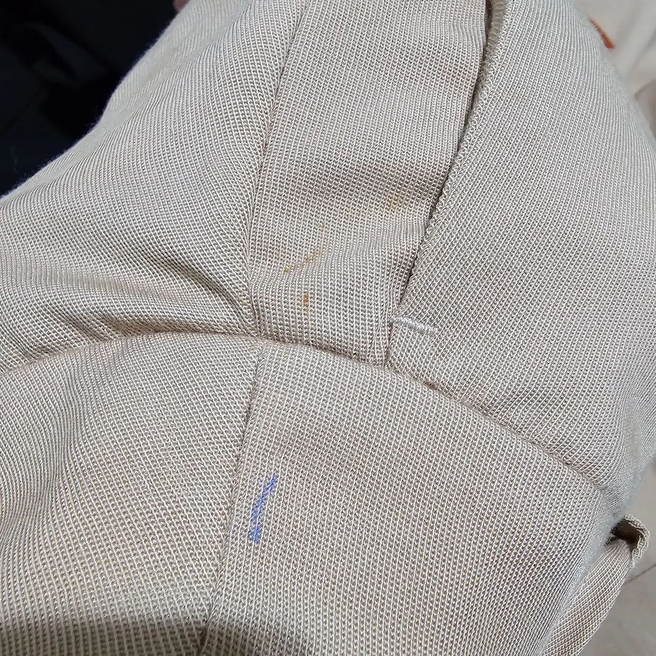 Calça tecido shoulder bege - Foto 5