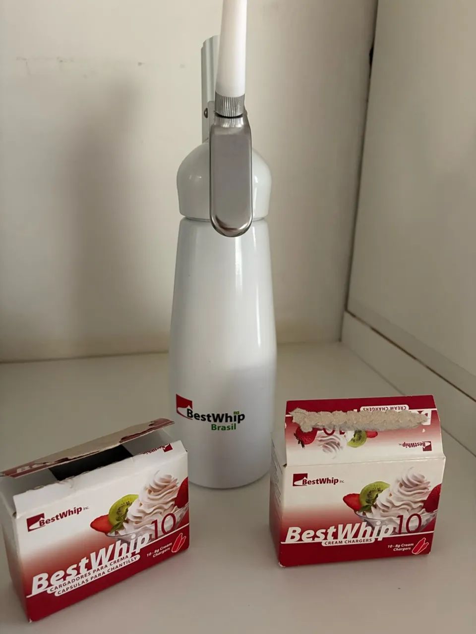 Sifão bestwhip com 14 cápsulas  - Foto 2