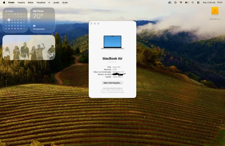 MacBook Air M2 13 polegadas 8GB 256GB - Foto 2