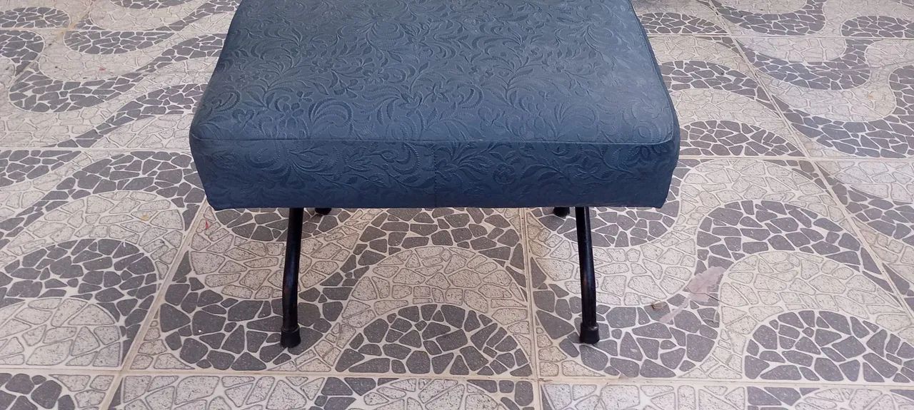 Otomana vintage apoio para as pernas  - Foto 4