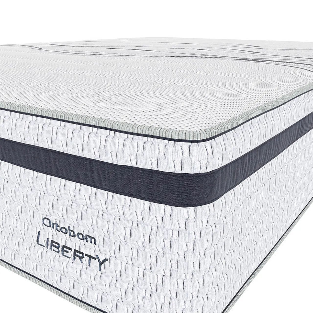 Colchão Ortobom Liberty + Base 