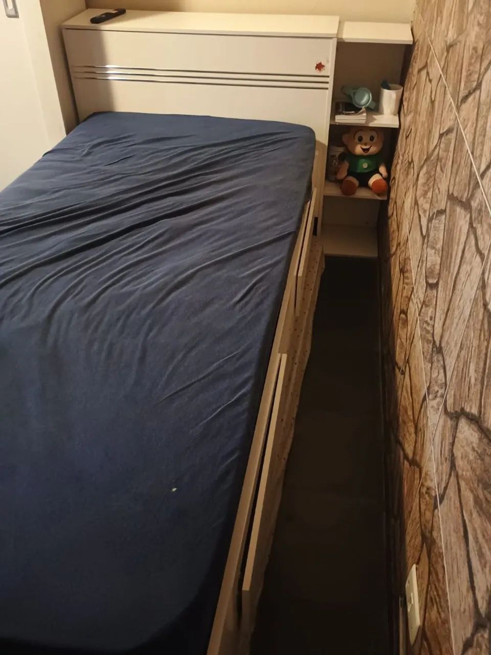 Cama Solteiro com baú. - Foto 2