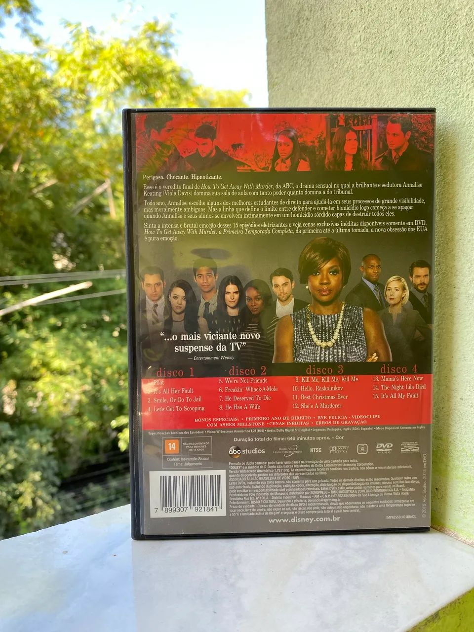 Kit DVDs How to Get Away with Murder - 1ª e 2ª Temporadas Completa (8 Discos) - Foto 4