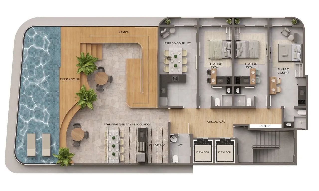 Loft/studio à venda - Jardim Oceania, João Pessoa - PB 1501850554