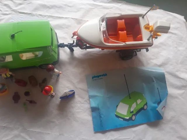 Playmobil 4144 Carro de Família com Barco - Foto 3