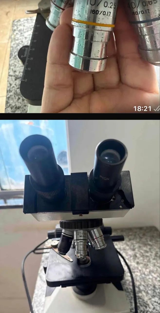 Microscópio binocular - Foto 2