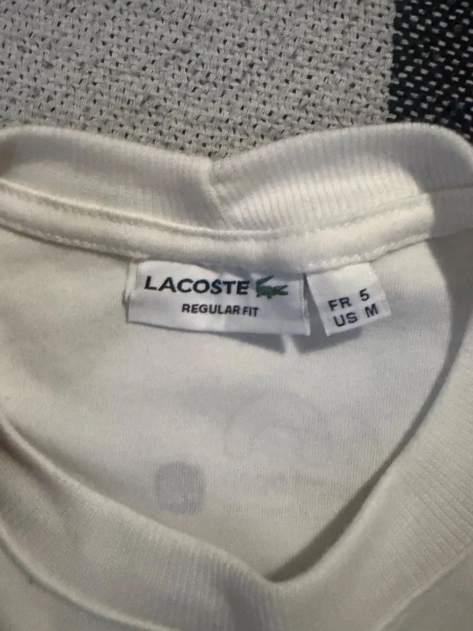 Camisa Branca Lacoste  - Foto 4