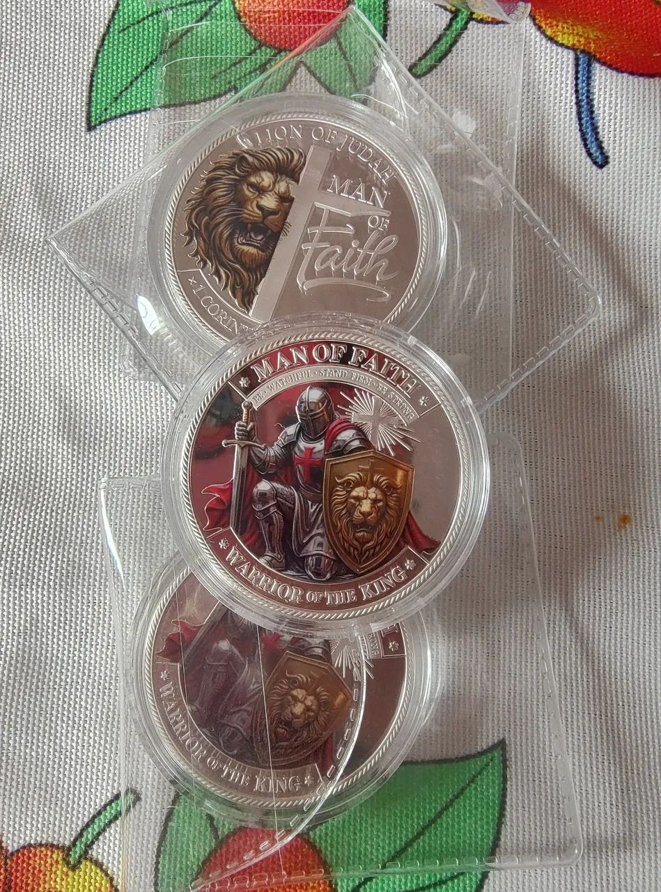 Moedas medalhão  - Foto 2