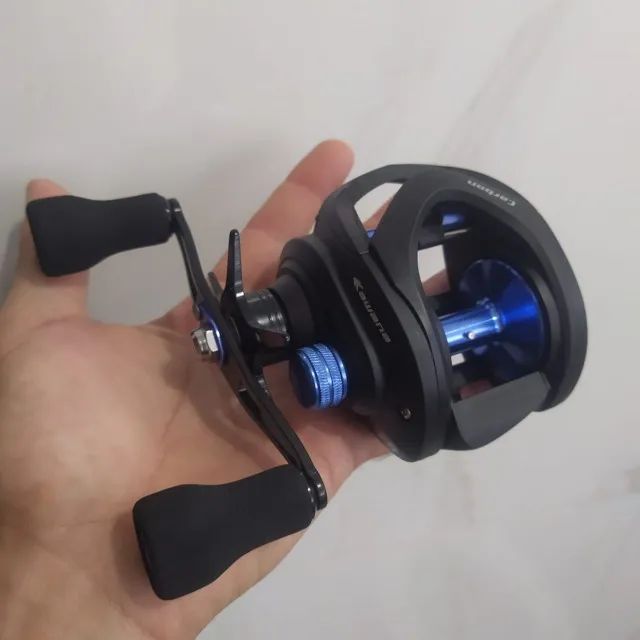 Carretilha Tigon BG 300 (Big Game) drag 13kg lado esquerdo (nova na caixa)