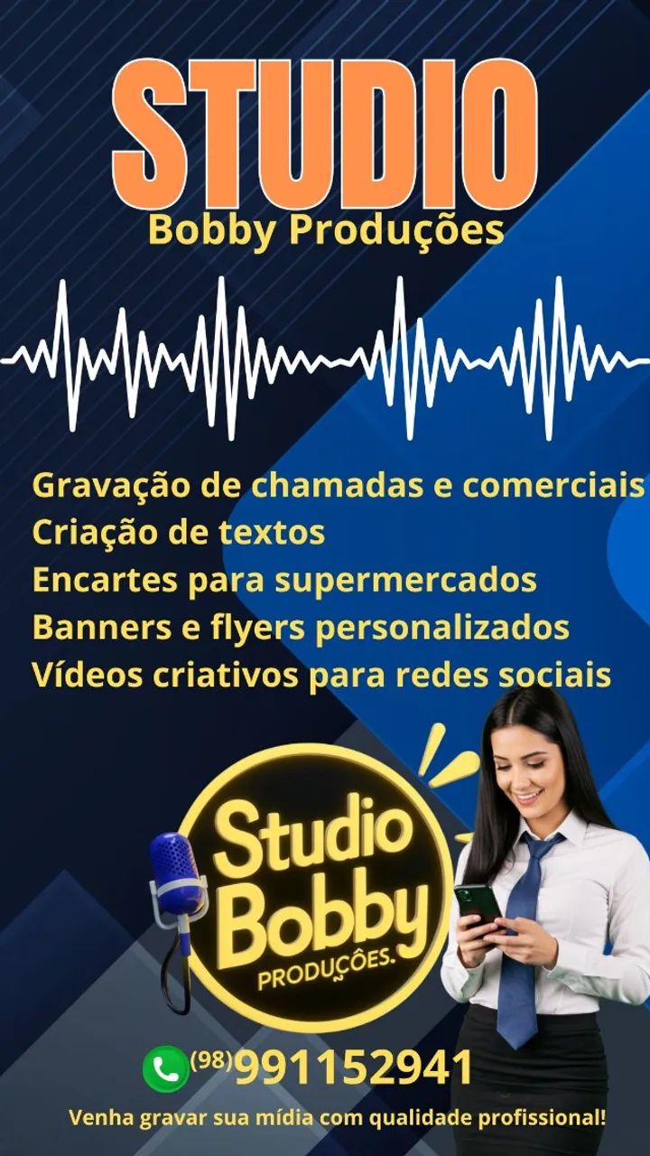 Locutor, vinhetas, propaganda, gravaçôes - Foto 2