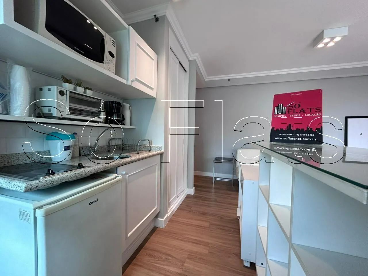 Flat na Rua Bela Cintra nos Jardins próx da Av. Paulista e Metrô Paulista, disponível para - Foto 9