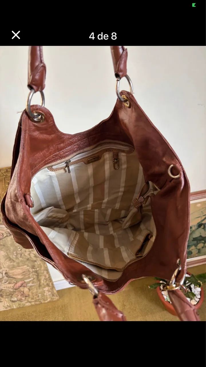 Bolsa arezzo couro  - Foto 3