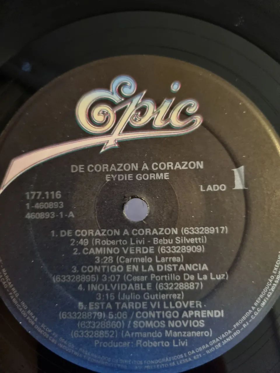 LP Eydie Gorme com Roberto Carlos - Foto 3