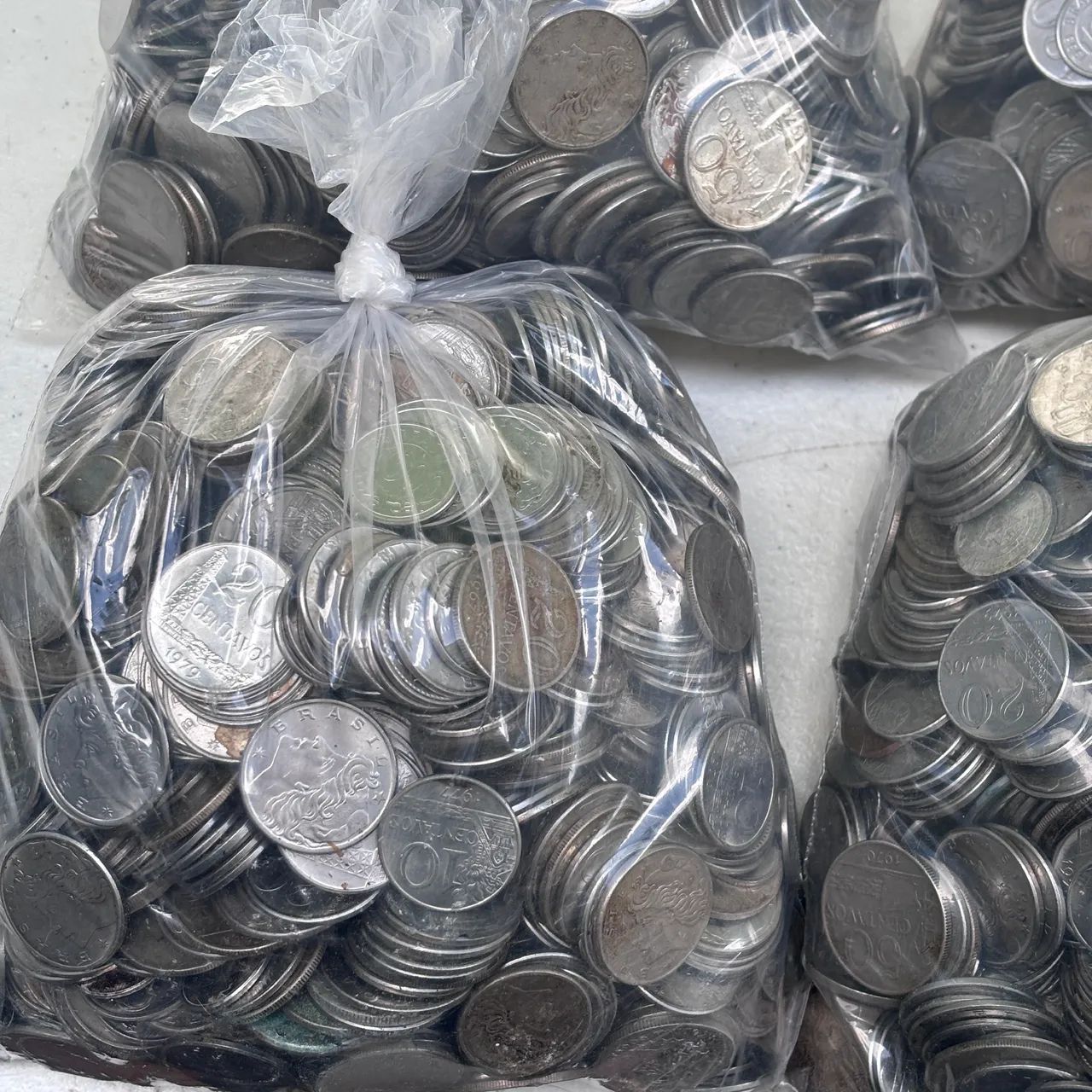 Moedas antigas 20kg - Foto 4