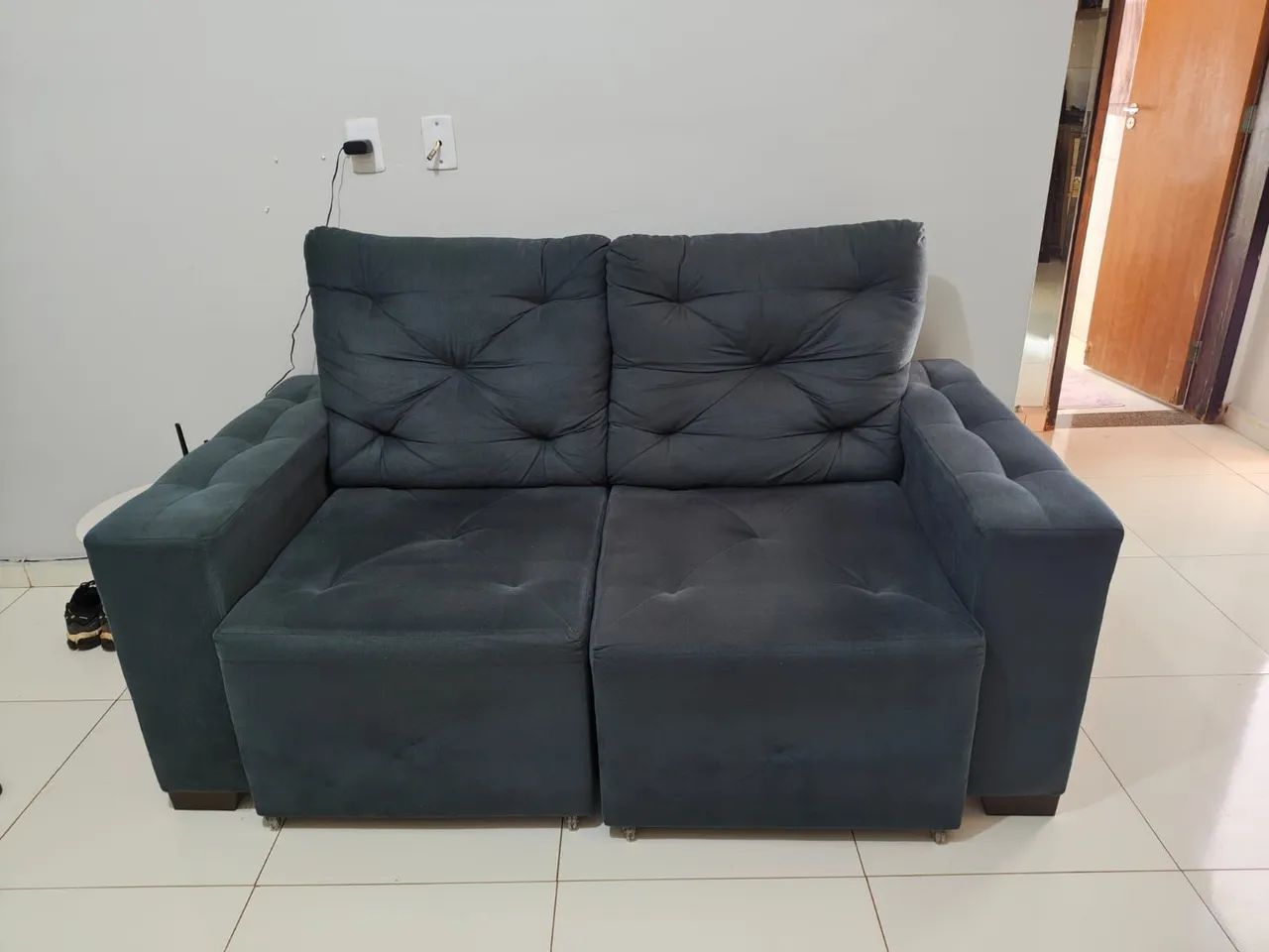 Sofá  2 lugares retrátil  - Foto 4