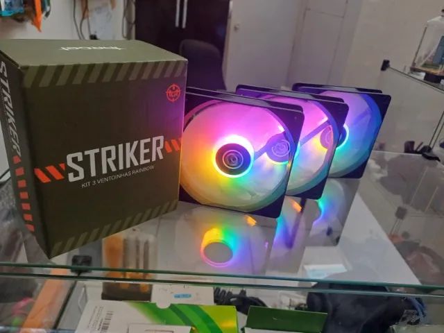 Kit 3 cooler fan rgb - Novas - Foto 2