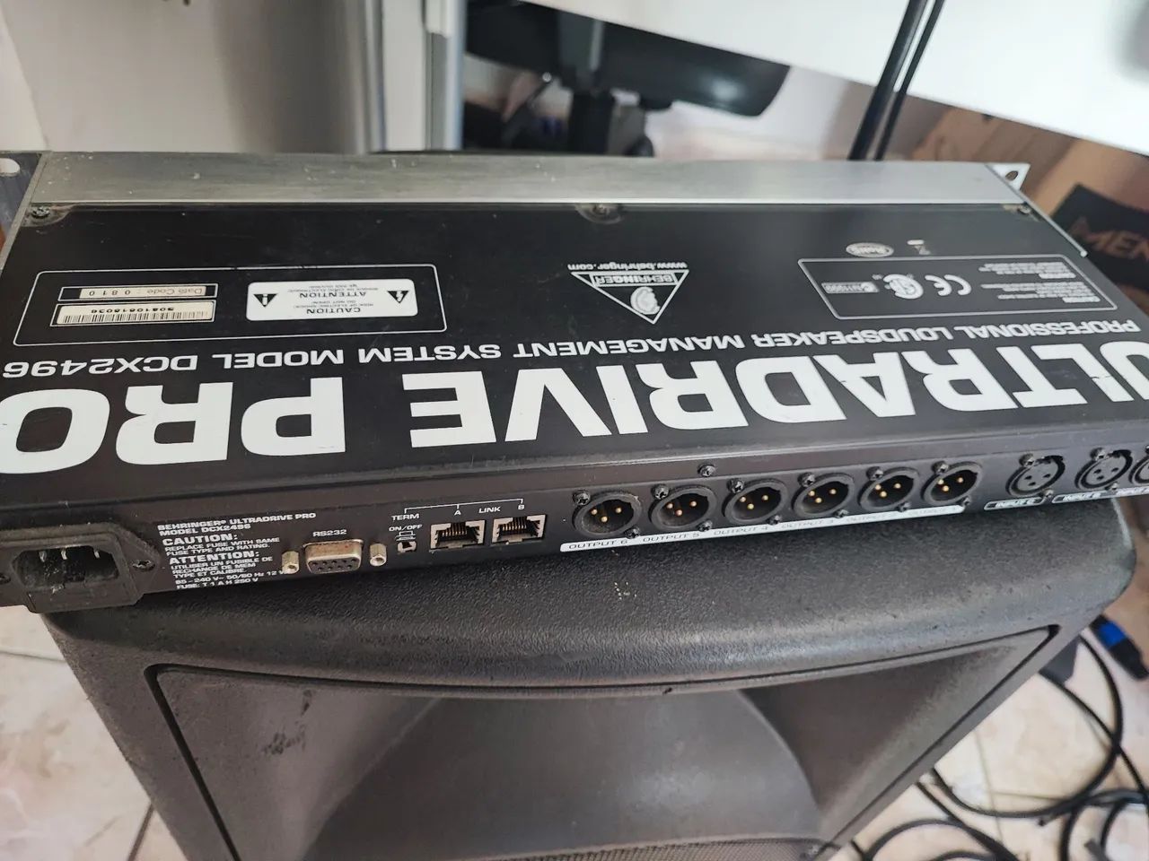 Processador digital Behringer crossover dcx-2496 - Foto 2