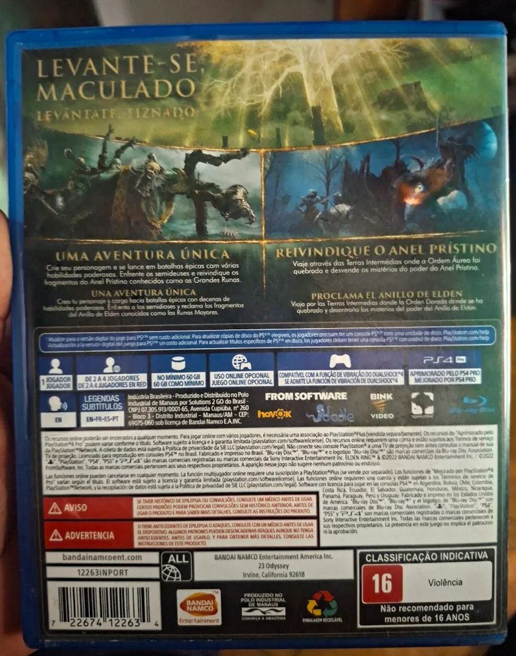 Jogo Elden ring ps4/ps5  - Foto 2
