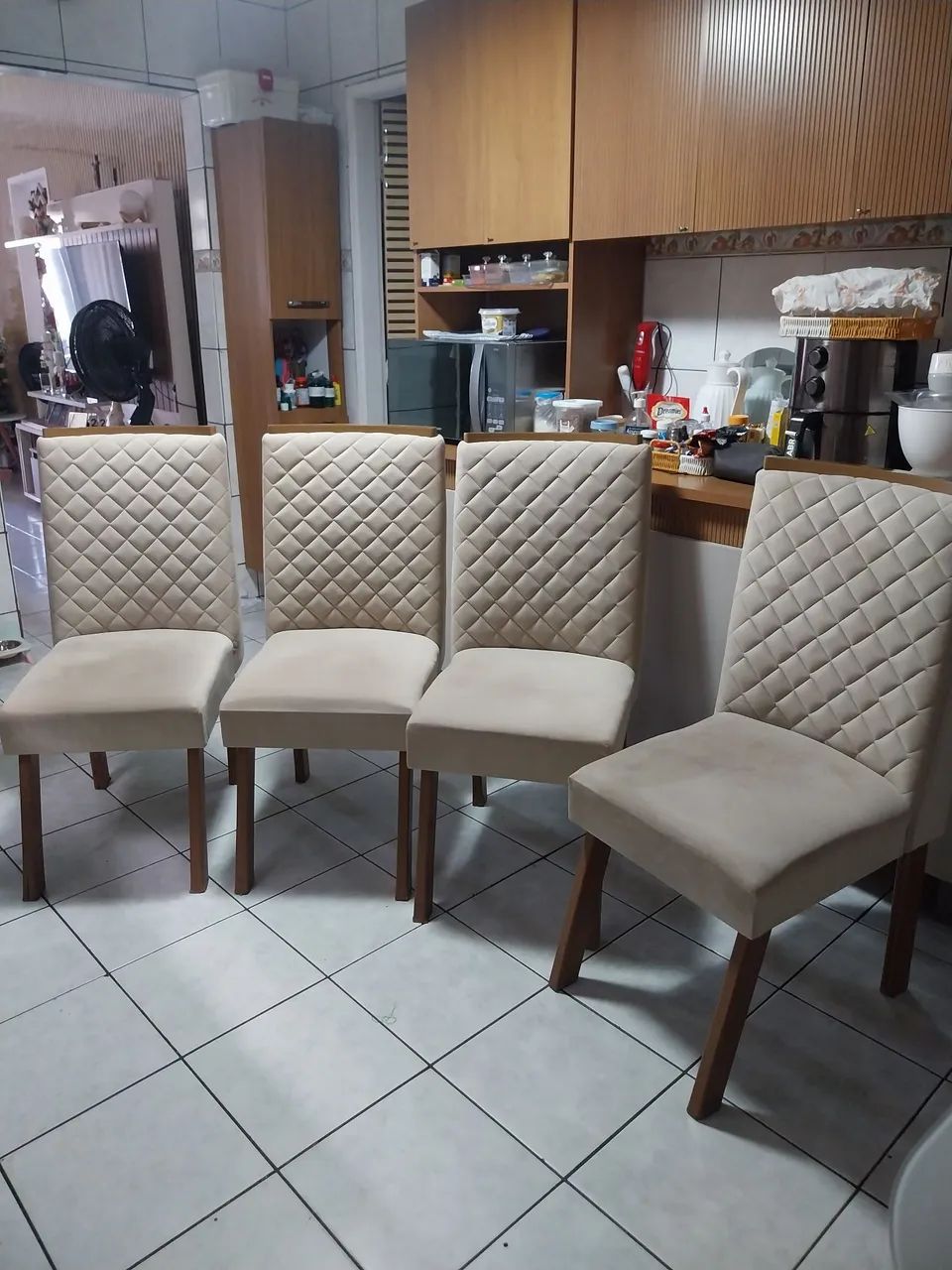 Conjunto de cadeiras para sala de jantar 