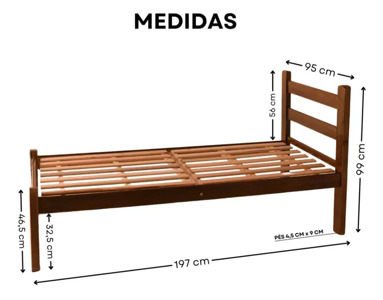 Cama e colchão de solteiro (VENDA URGENTE!!) - Foto 3