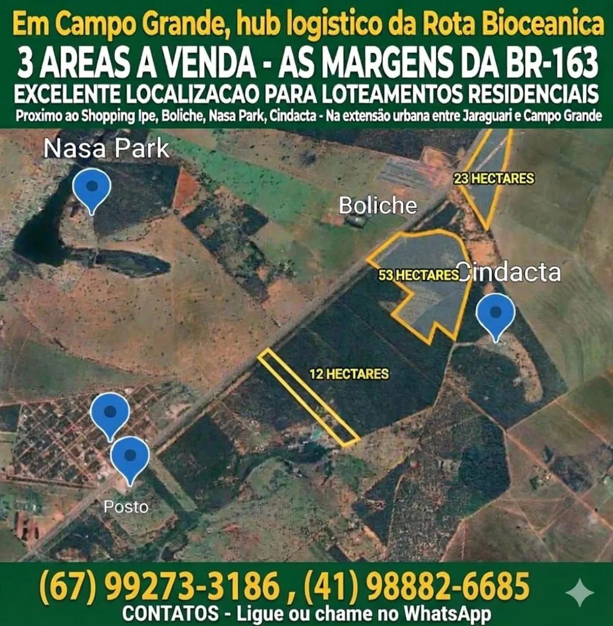 Terras a venda