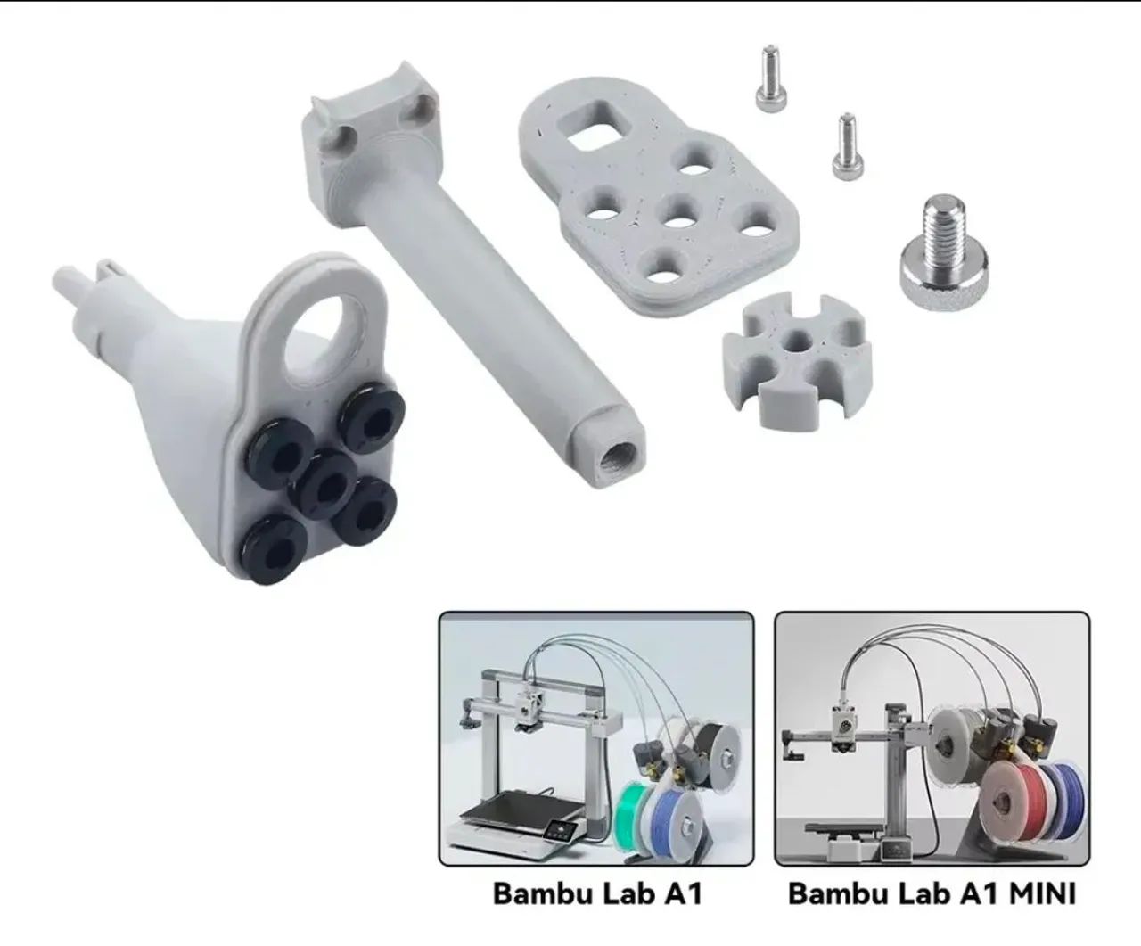 Hub Do Ams Lite Bambu Lab A1/a1 Mini 5 Portas - Foto 3